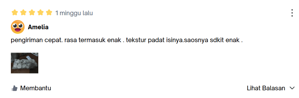 Ulasan Tokopedia 1